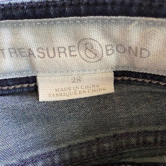 Treasure & Bond Skinny Denim Jeans SZ 28 - Picture 4 of 12